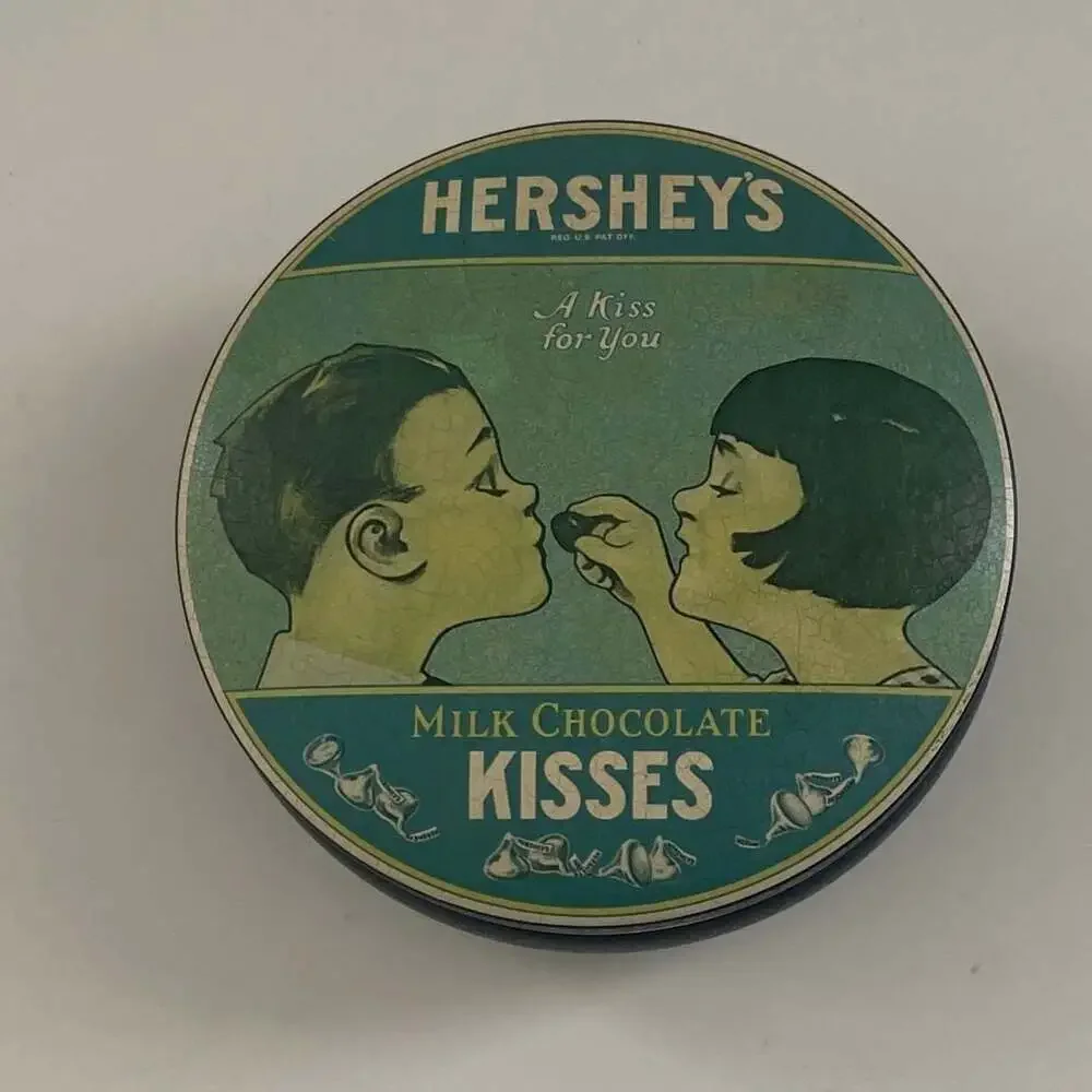 Vintage 1982 Hershey's Milk Chocolate Kisses 'A Kiss For You' Collector Pristine